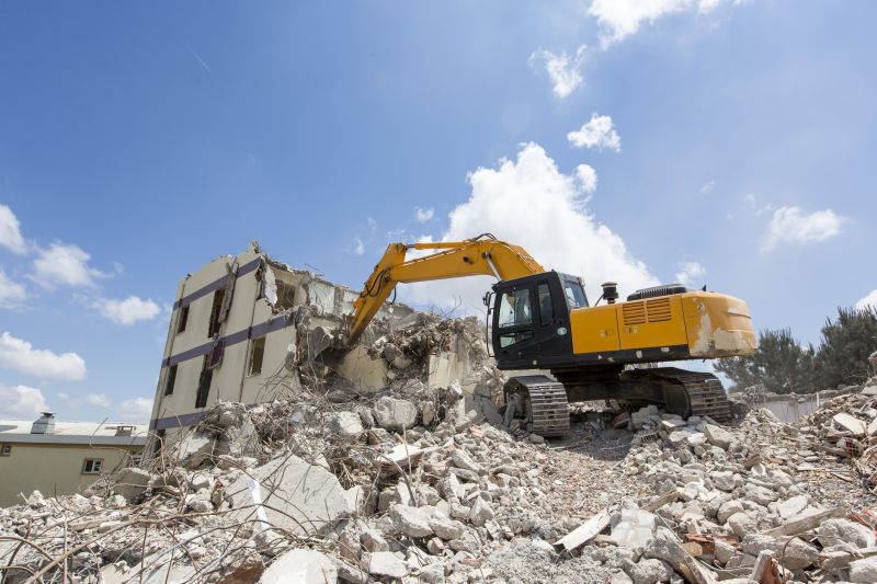 Controlled Demolition with Machinery