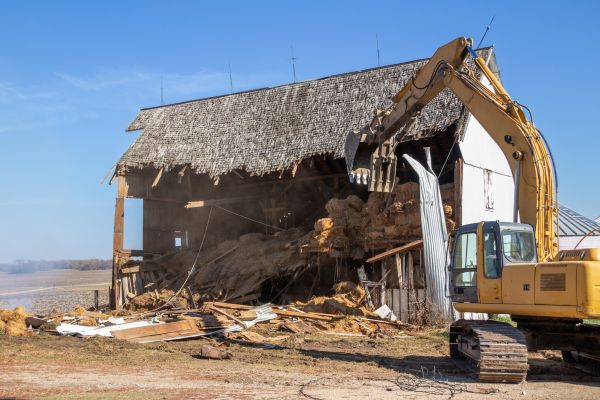 Barn Demolition in Brooklyn