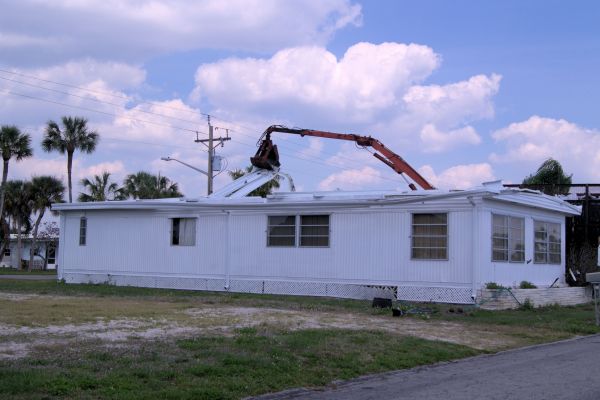 Mobile Home Demolition in Brooklyn